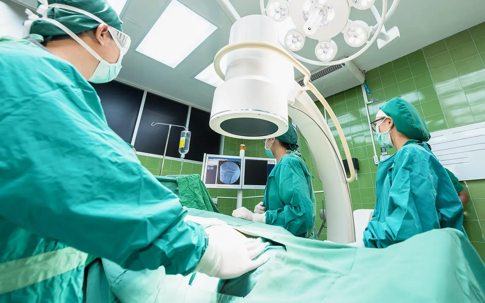 Operation, operating room and surgery