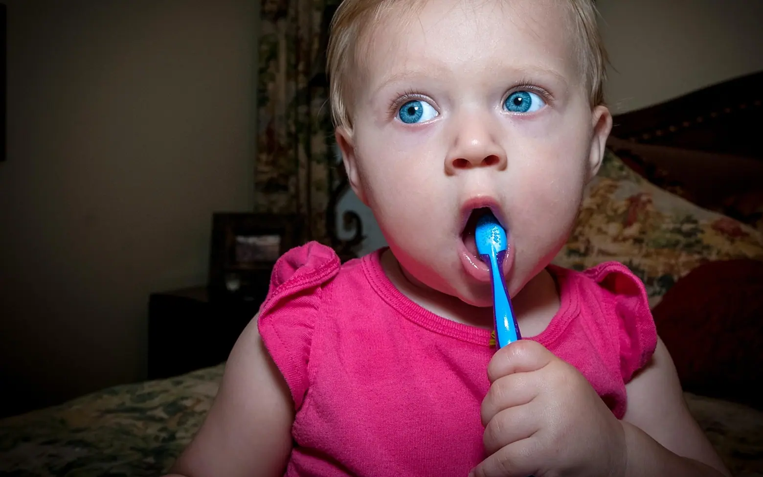 Tooth brush, baby and child